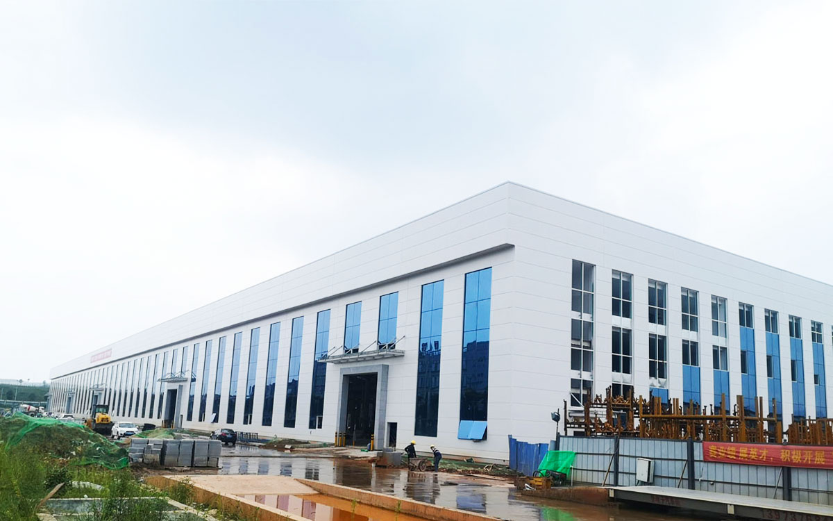 益陽高新區三一中陽新建3號廠房